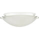 Sulona 2 Light 12 inch Matte White Flush Mount Ceiling Light
